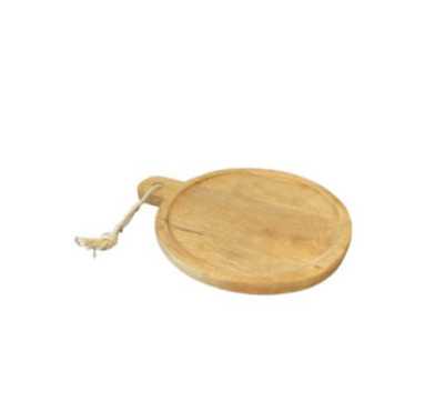 ASSIETTE PLATE EN BOIS