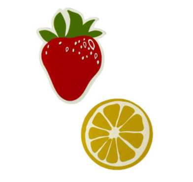 DESSOUS DE VERRE X4 EN BOIS