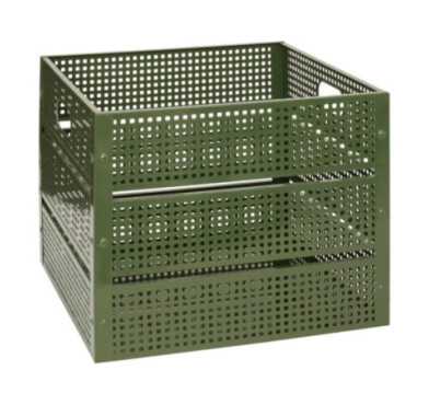 CAGETTE METAL DECO KAKI