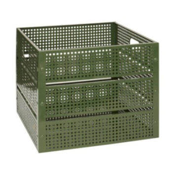 CAGETTE METAL DECO KAKI