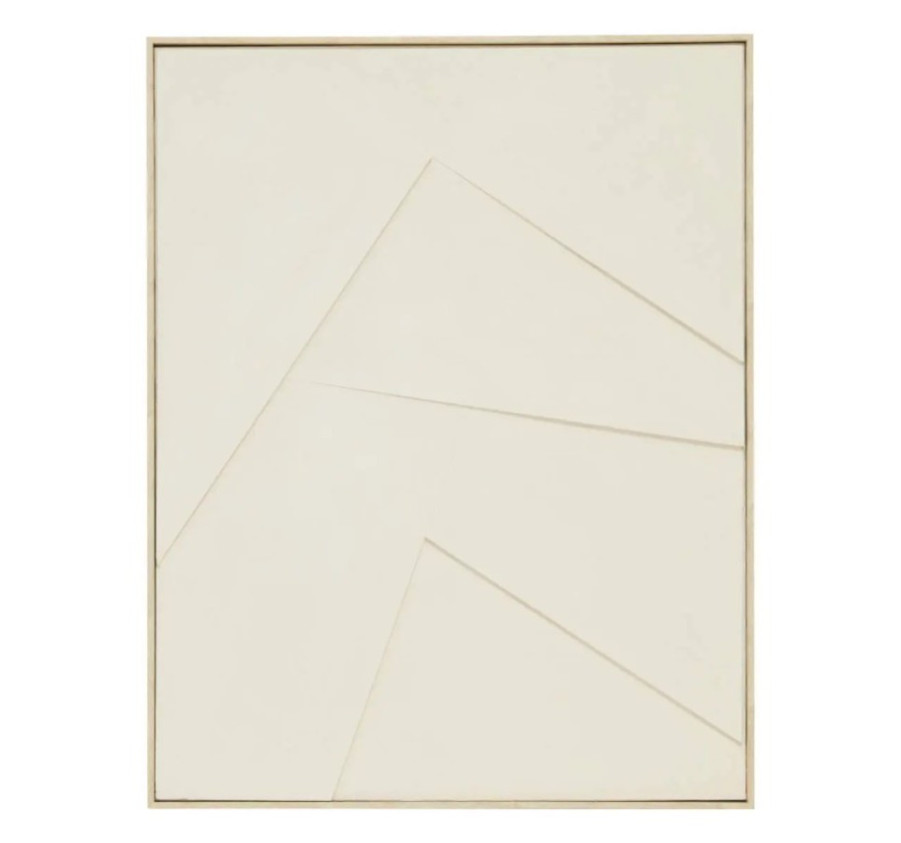 TOILE MAKANA 3D BLANC