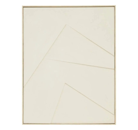 TOILE MAKANA 3D BLANC