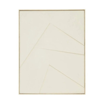 TOILE MAKANA 3D BLANC