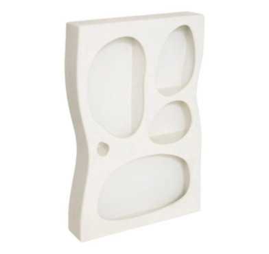 ETAGERE MURALE CHESNI BLANC