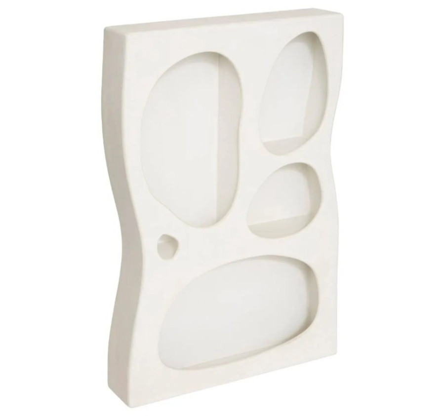 ETAGERE MURALE CHESNI BLANC