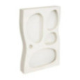 ETAGERE MURALE CHESNI BLANC