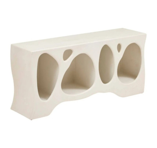 MEUBLE BAS 4 ETAGERES CHESNI