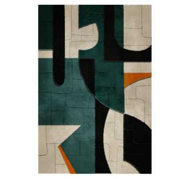 TOILE PEINTE ENCADREE KELTON