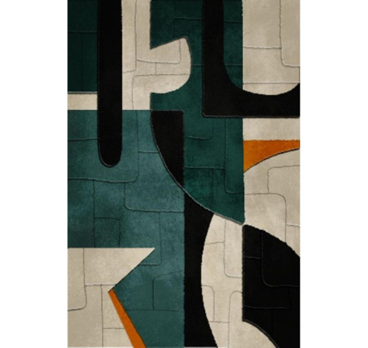 TOILE PEINTE ENCADREE KELTON