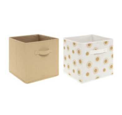 LOT DE 2 BACS DE RANGEMENTS