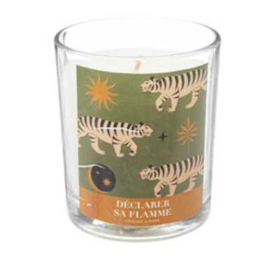 BOUGIE PARFUMEE POT EN VERRE