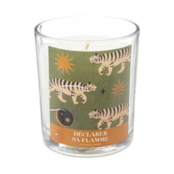 BOUGIE PARFUMEE POT EN VERRE