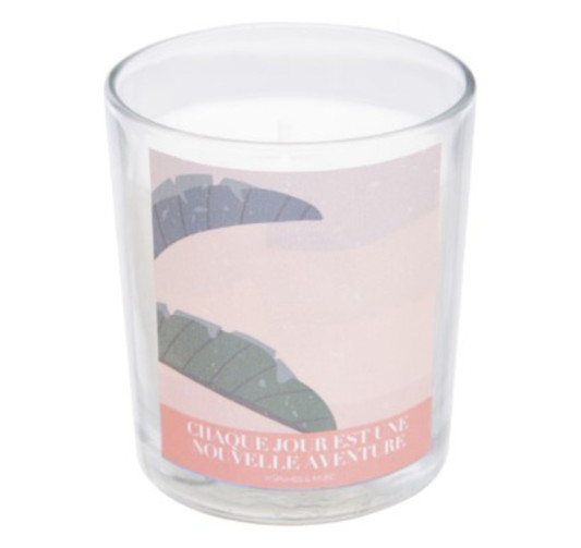 BOUGIE PARFUMEE POT EN VERRE