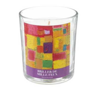 BOUGIE PARFUMEE POT EN VERRE