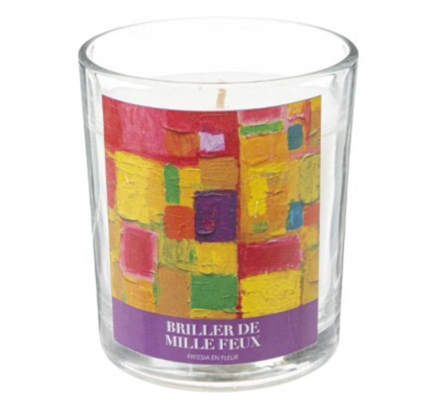 BOUGIE PARFUMEE POT EN VERRE