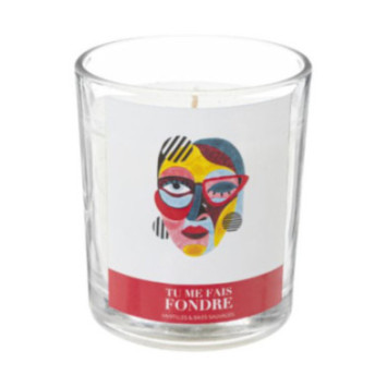 BOUGIE PARFUMEE POT EN VERRE
