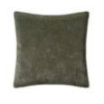 COUSSIN OTTO EN VELOURS VERT