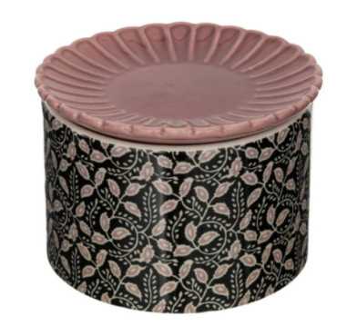 BOITE EN CERAMIQUE D12.5CM