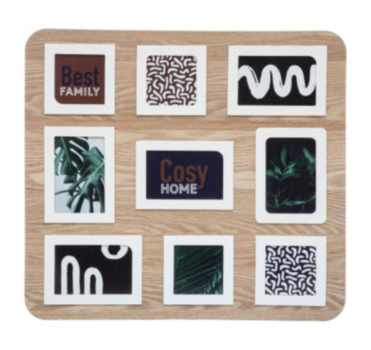 CADRE PELE MELE EN BOIS 9