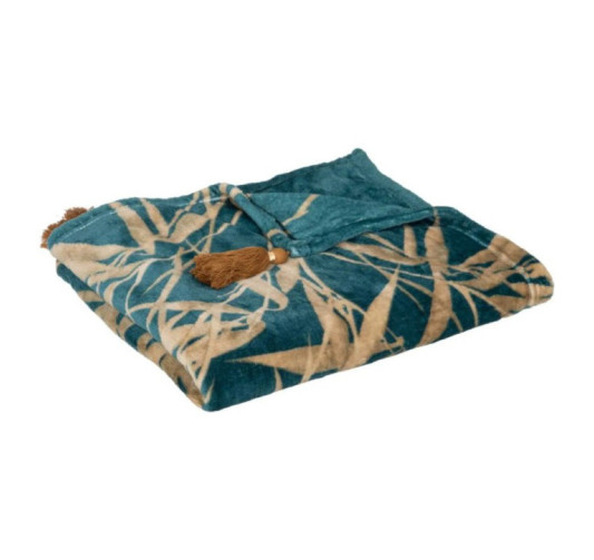 PLAID JILING EN FLANELLE BLEU