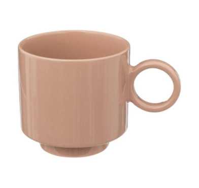 MUG RETRO EN CERAMIQUE ROSE