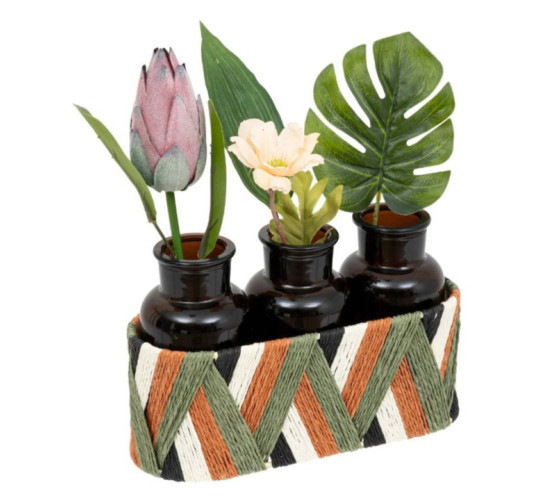 LOT DE 3 SOLIFLORES KONI