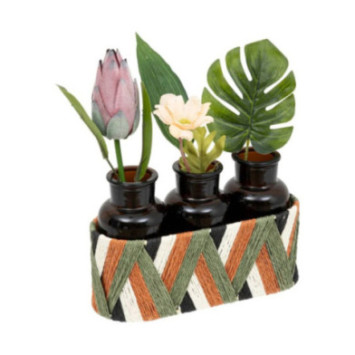 LOT DE 3 SOLIFLORES KONI