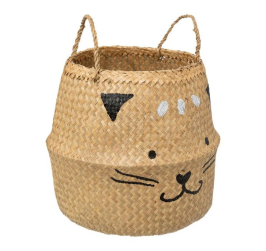 PANIER ENFANT CHAT PIPO D35CM