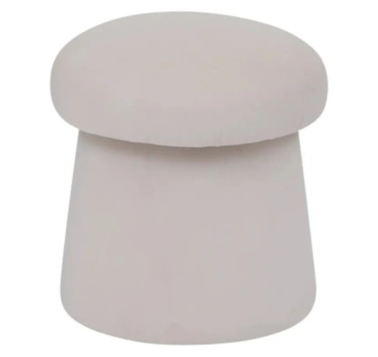 POUF CHAMPIGNON EN VELOURS