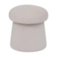 POUF CHAMPIGNON EN VELOURS