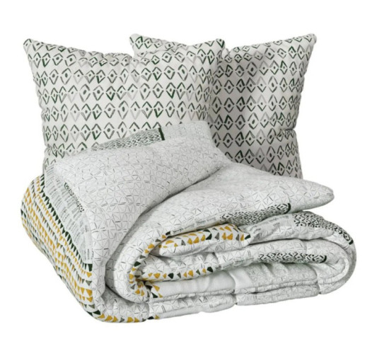 PARURE IMPRIMEE AQUAR VERT