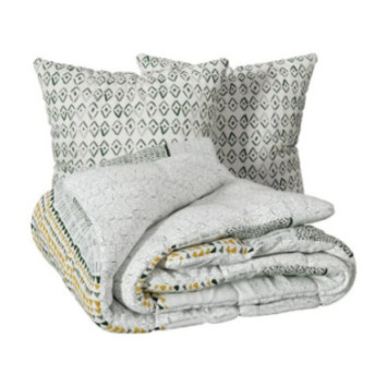 PARURE IMPRIMEE AQUAR VERT