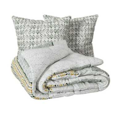 PARURE IMPRIMEE AQUAR VERT