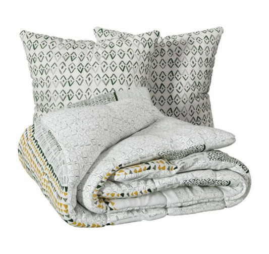 PARURE IMPRIMEE AQUAR VERT