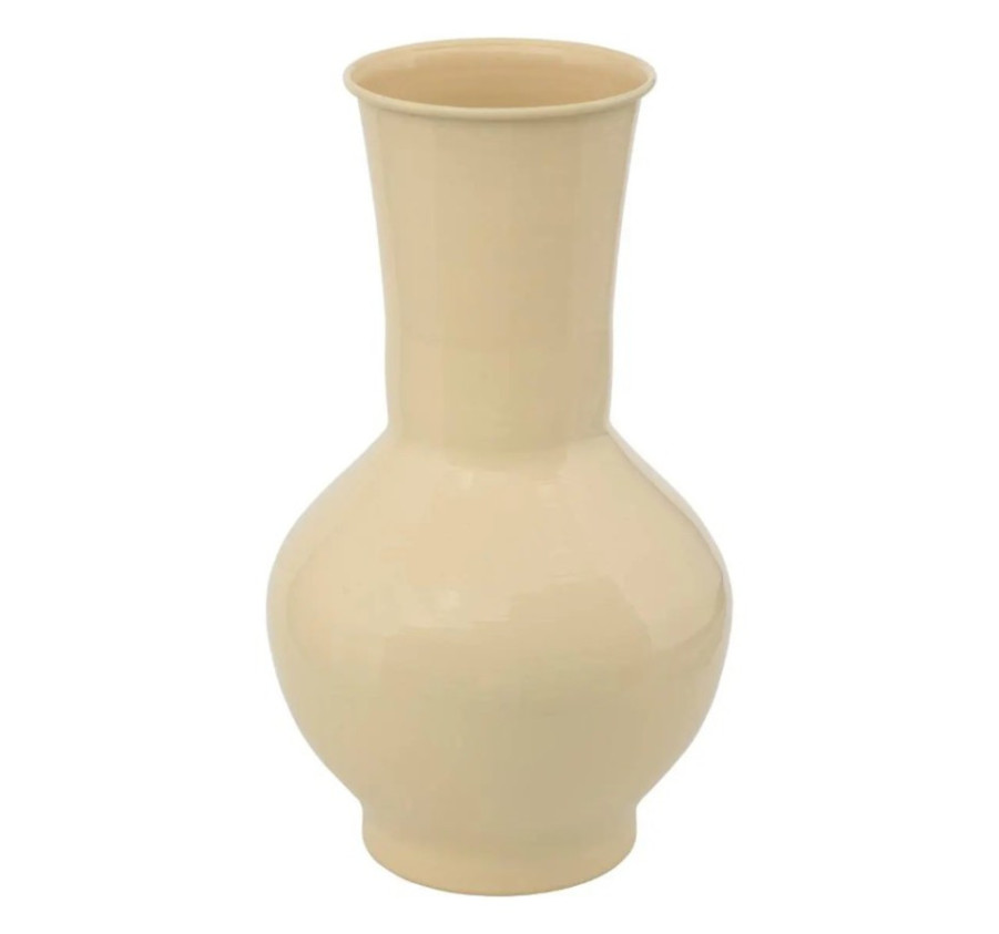 VASE KIAN ECRU H34.5CM