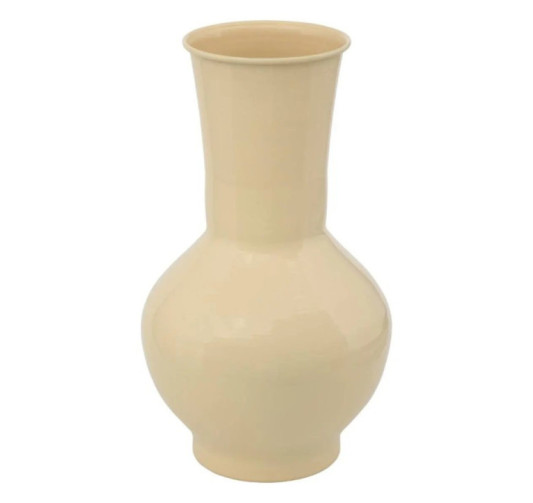 VASE KIAN ECRU H34.5CM
