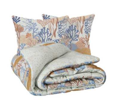 PARURE DE LIT IMPRIMEE AZURA