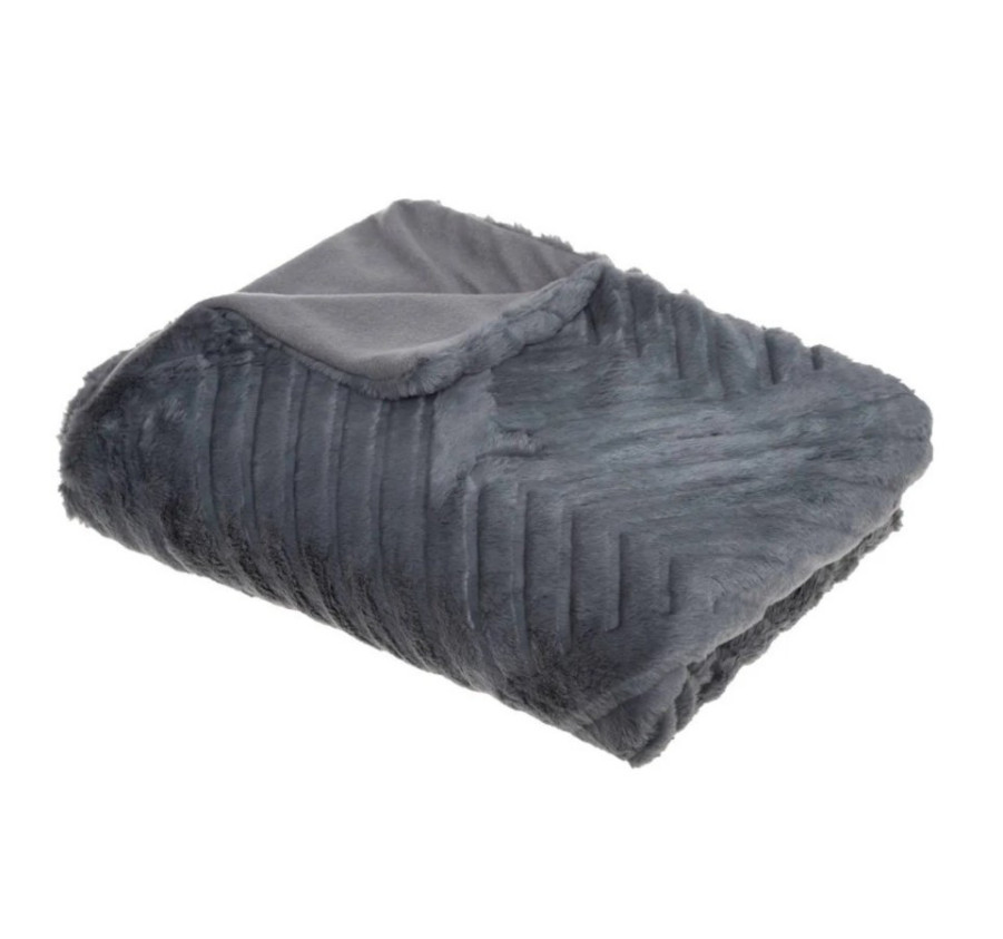 PLAID 3D EN FOURRURE GEO