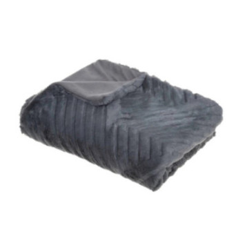 PLAID 3D EN FOURRURE GEO