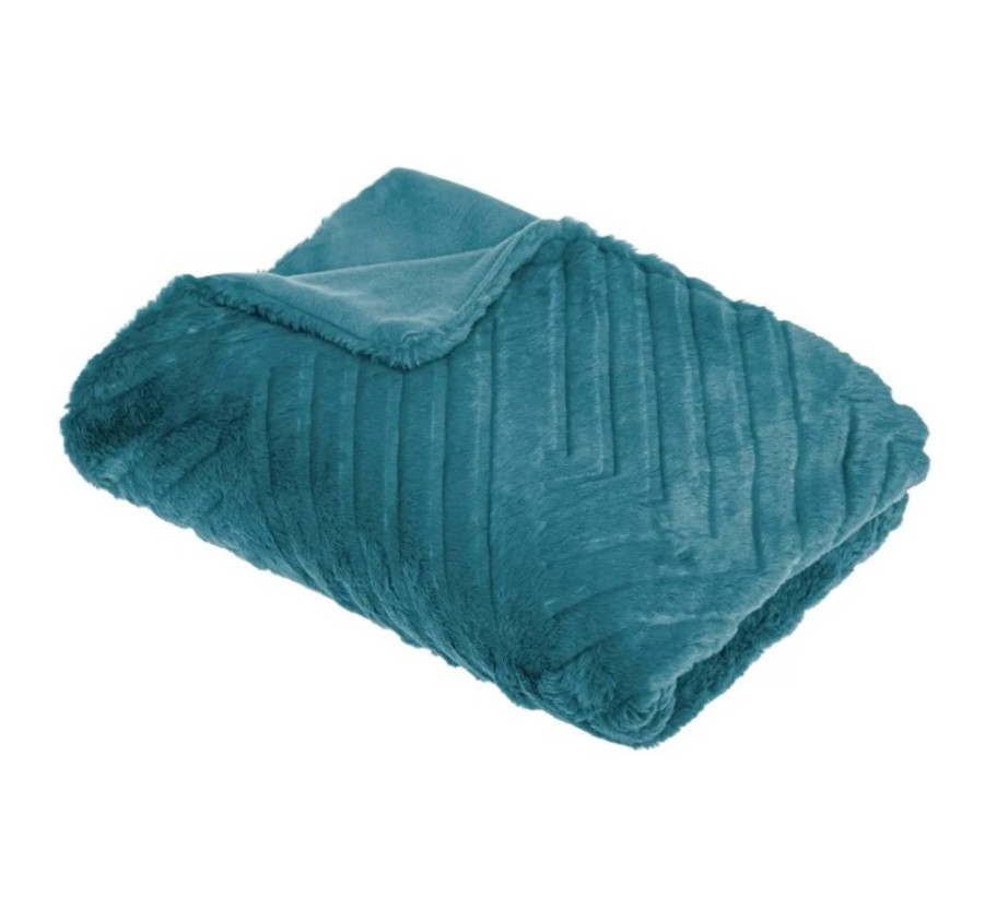 PLAID 3D EN FOURRURE GEO