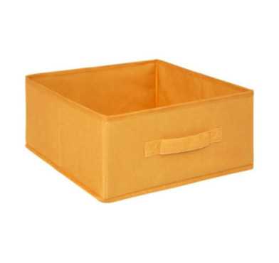 BOITE VELOURS 31X15CM JAUNE