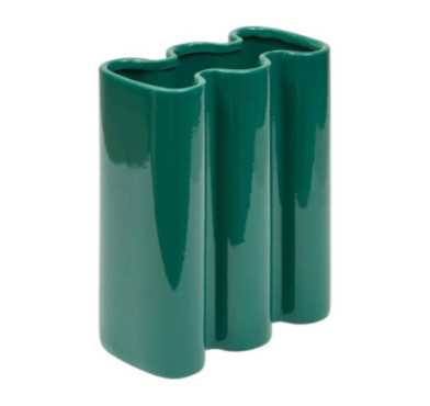 VASE FLOW VERT HAUTEUR 25.3CM