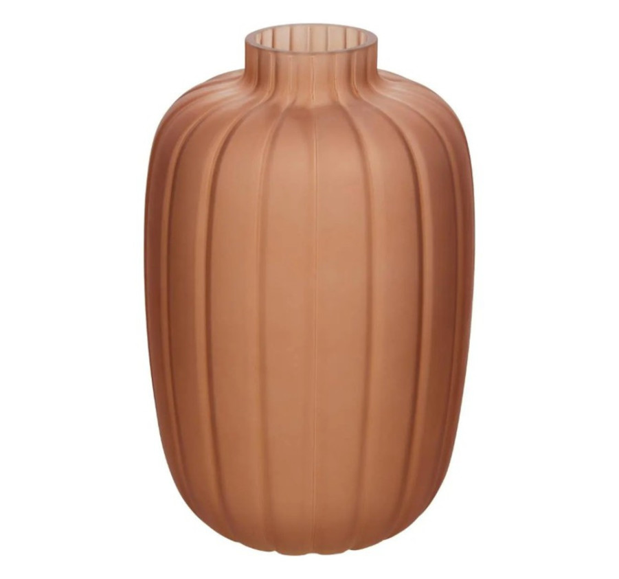 VASE TIGY AMBRE H25CM