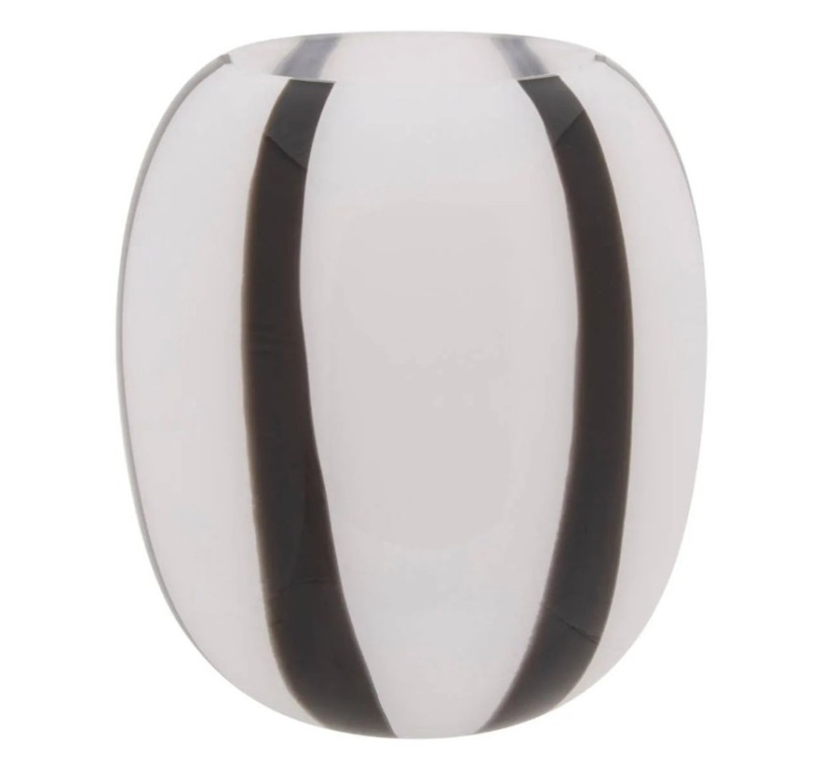 VASE PIERO NOIR ET BLANC