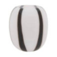 VASE PIERO NOIR ET BLANC
