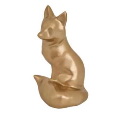 RENARD AUTOMNE BRONZE H26.5CM