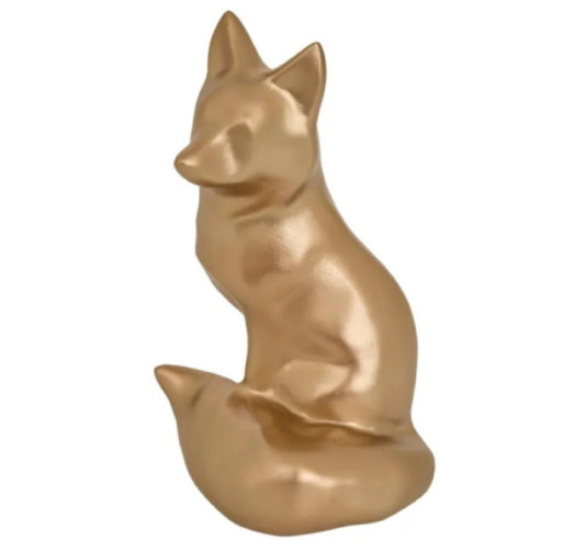 RENARD AUTOMNE BRONZE H26.5CM