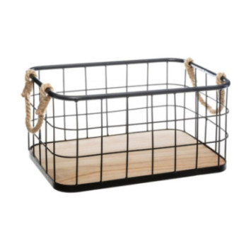 CAISSE CAGETTE EN METAL AVEC