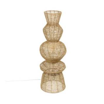 LAMPADAIRE TITUS EN JUTE