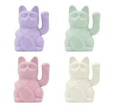 CHAT LUCKY EN PLASTIQUE